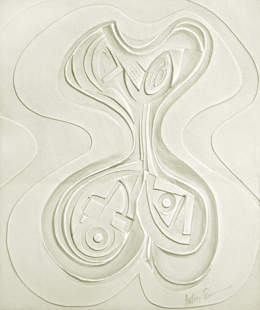 Odalisque (Sand), Vellum Relief, 1987