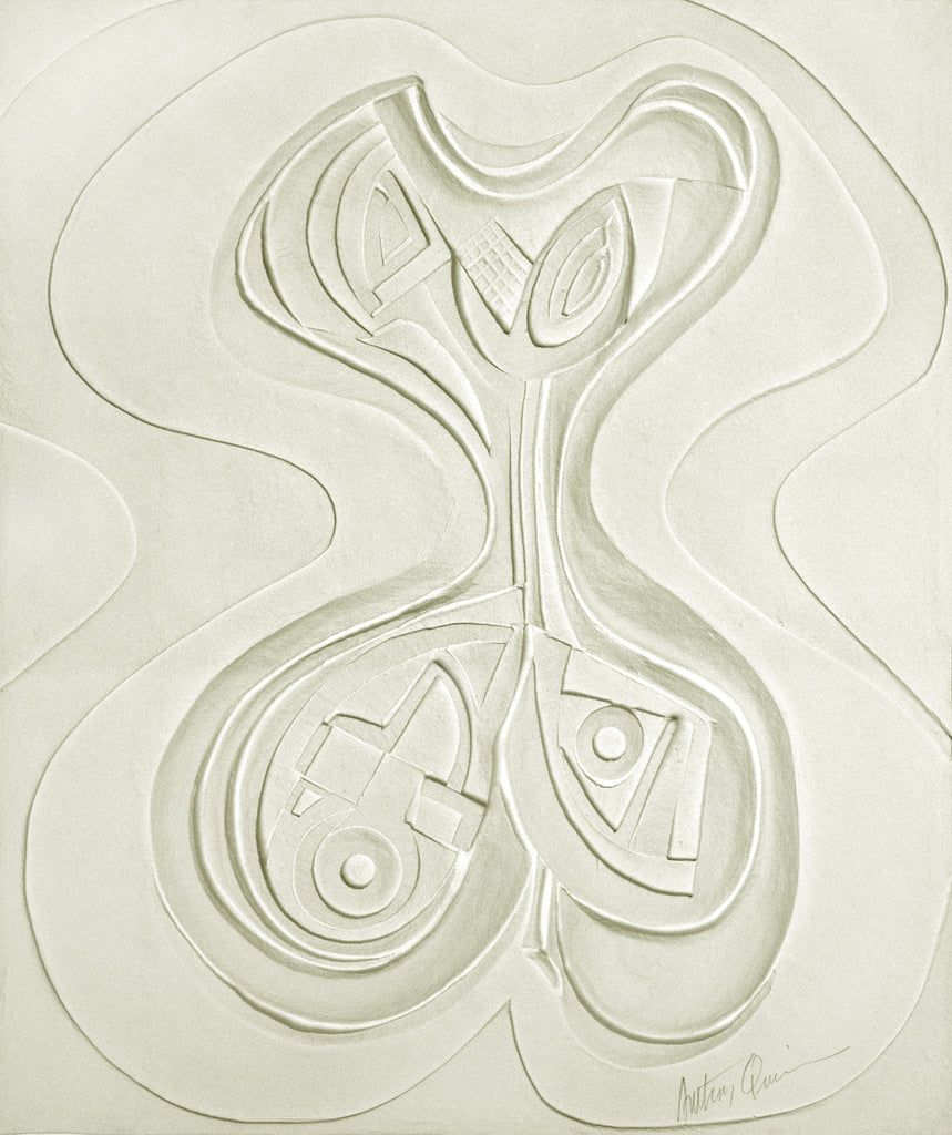 Odalisque (Sand), Vellum Relief, 1987