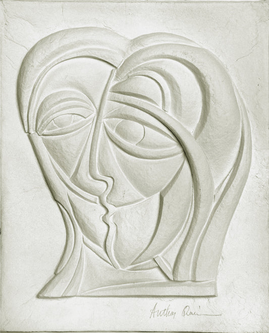 Lovers , Vellum Relief, 1987