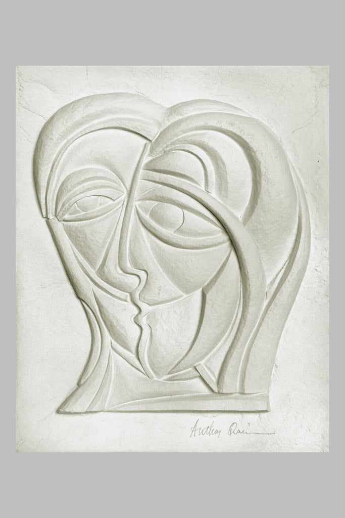 Lovers , Vellum Relief, 1987