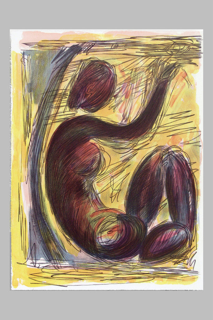 Tribal Series : Wind on Buffalo Grass, 1985