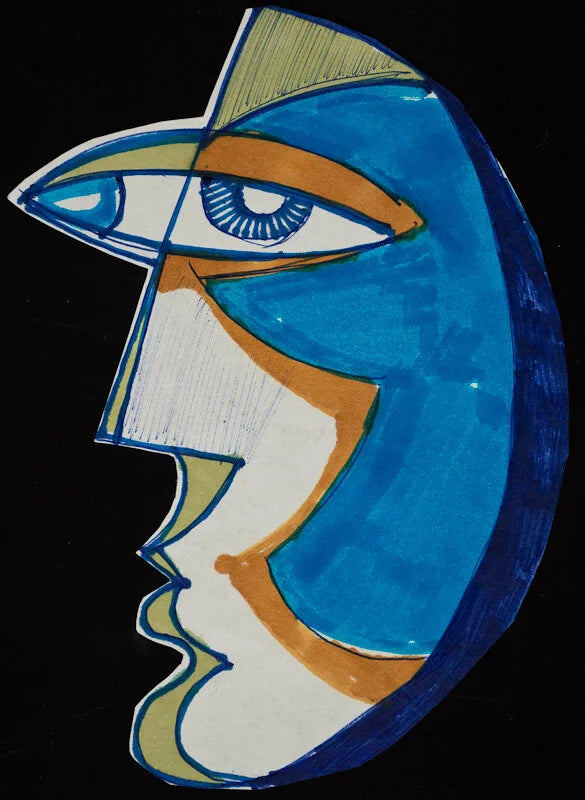 Dream Girl, 1989, Pen and Ink on Paper 5 7/8 x 4 1/2 in. (14.9 x 11.4 cm) AQ2004.890