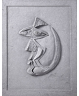 Dream Girl (Grey), Vellum Relief, 1986
