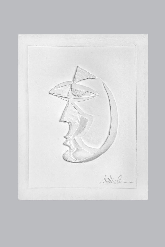 Dream Girl (White), Vellum Relief, 1986