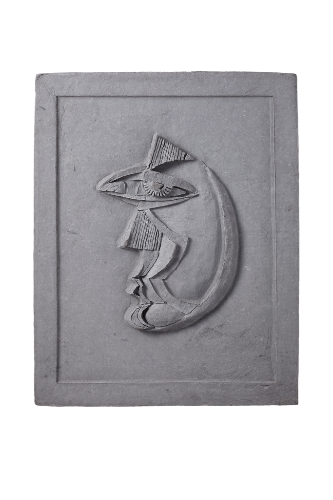 Dream Girl (Grey), Vellum Relief, 1986