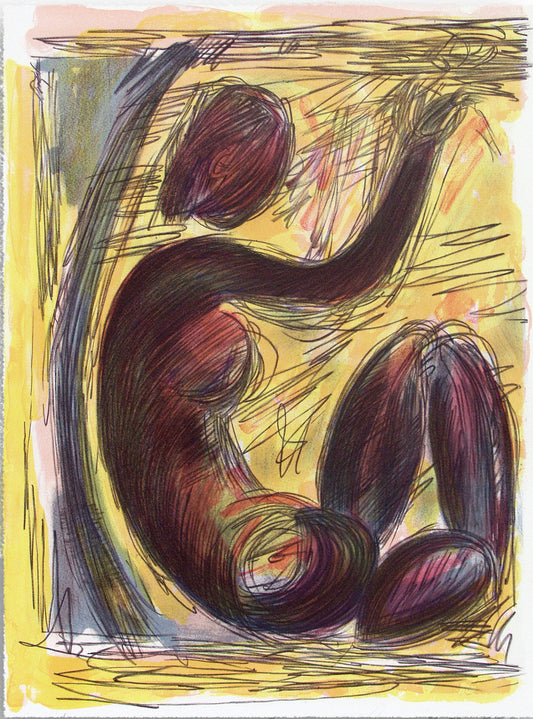 Tribal Series : Wind on Buffalo Grass, 1985