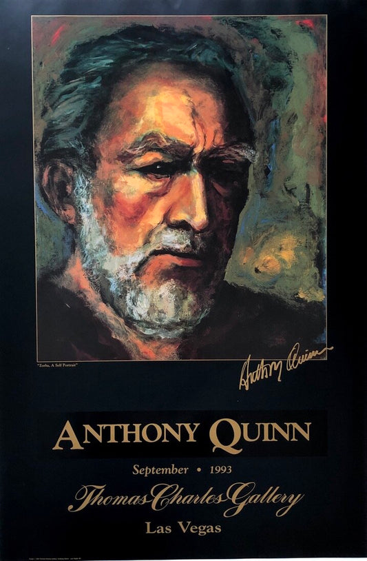 Zorba - A Self Portrait, Exhibition Poster, 1993